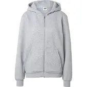 Urban Classics Fluffy Full Zip Sweatshirt Gris 3XL Femme