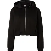 Urban Classics Tb8168 Full Zip Sweatshirt Noir 3XL Femme
