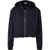 Urban Classics Tb8168 Full Zip Sweatshirt Bleu 4XL Femme