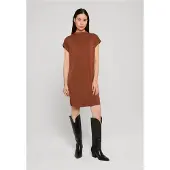 Urban Classics Tb2598 Short Sleeve Short Dress Marron L Femme