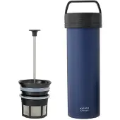 Espro Cafetière à piston Ultra Light bleu foncé 450 ml