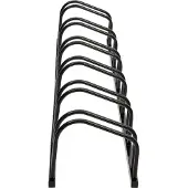 vidaXL Support à vélos pour 6 vélos noir acier