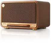 Edifier Enceinte portable sans fil D32, Bluetooth 5.3, WiFi, 5200 mAh, USB-C, Marron