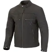 Merlin Revival D3O Veste en cuir de moto perforée