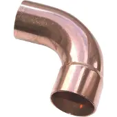 Viega Match0 103415 35 Mm, 90°, Bout Uni, Cuivre -