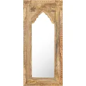 Syfax Miroir 50x3x110 cm Bois de manguier massif