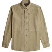 G-Star Panelled Pocket Regular Long Sleeve Shirt Beige M Homme