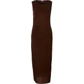 Urban Classics Tb8183 Sleeveless Midi Dress Marron L Femme