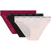 Calvin Klein 000qd5069e Panties 3 Units Multicolore S Femme