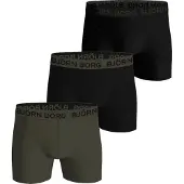 Björn Borg Sous-vêtements de sport kaki / noir