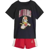 Adidas Ensembles enfant DISNEY MICKEY MOUSE T-SHIRT SET garcons - Noir - 12 / 18 mois