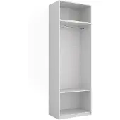 Vicco Armoire Elmo Blanc 80x50cm Lot de 2, Model 61347