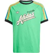 Adidas Originals T-Shirt vert clair / orange / noir / blanc