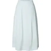 Selected Jupe 'SLFHANNAH' bleu clair / blanc