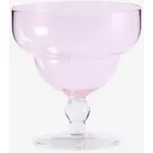 Nordal Ensemble de 6 pièces en verre rose Crocus