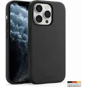 Prio Liquid Silicone Case pour iPhone 11 Pro Max (Apple iPhone 11 Pro Max), Coque pour téléphone portable, Noir