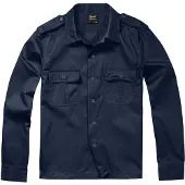 Brandit Us Long Sleeve Shirt Bleu 7XL Homme