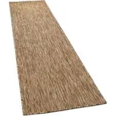 Tapis.fr Tapis d'intérieur & extérieur Venezia café 80x250 cm