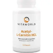 Vita-World GmbH Acétyl-L-Carnitine Hcl gélules 120 pc
