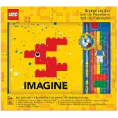 LEGO - Set de papeterie (13 pièces) Crayons Bloc à dessin Gommes