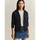 Gant pour femme. 4202588 Sweat à capuche zippé Tonal Shield marine (XS), Casuel, Coton