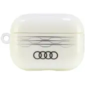 Audi Iml Geometric Pattern Airpods Pro 2Cover Biały/White Au-Imlapp2-A6/D3-We