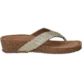 Lazamani Leia Teenslippers - Goudkleur - Maat 43