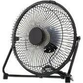 Deltaco FT-758 Ventilateur domestique Noir, Ventilateur, Noir