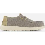 HEY DUDE Wally Braided Sportief - Grijs - Maat 45