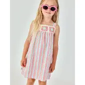 Boboli 333098 Sleeveless Dress Rose 10 Years Fille