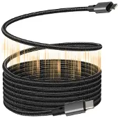 Vision - Câble Lightning - USB-C mâle pour Lightning mâle - 1 m - noir - magnétique, Prise en charge de Power Delivery