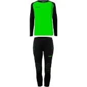 Uhlsport Impulse Goalkeeper Long Sleeve Set Vert 14-15 Years Enfants