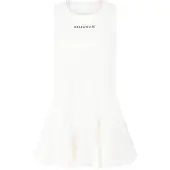 Osaka Baseline Rib Sleeveless Dress Blanc L Femme