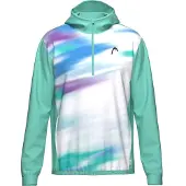 Head Racket Topspin Hoodie Vert L Homme
