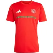 Adidas Maillot vert foncé / rouge / blanc naturel