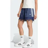 Adidas Originals Satin Lace Shorts Bleu 2XS Femme
