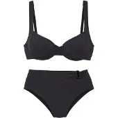 LASCANA Bikini noir