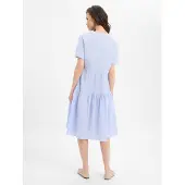 Marie Lund Robe d’été bleu clair