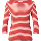 Tommy Hilfiger Ww0ww49928 3/4 Sleeve T-shirt Rouge S Femme