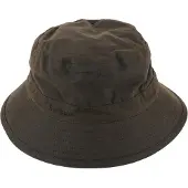 Barbour Chapeau Ciré Vert