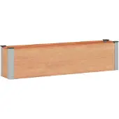 vidaXL Jardinière surélevée marron 150 x 30 x 36 cm