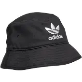 Adidas Originals Chapeaux 'Trefoil' noir / blanc