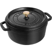 Staub Cocotte Ronde 24cm - noir