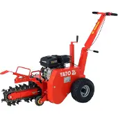 YATO Trancheuse, motoculteur, trancheuse à câbles, trancheuse de drainage 60 cm, 6,5 ch
