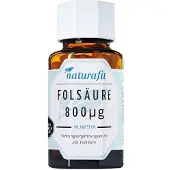 Naturafit acide folique 800 gélules, 90 gélules