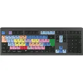 Logickeyboard LKB-MCOM4-A2M-FR Clavier USB AZERTY Français Noir (LKB-MCOM4-A2M-FR)