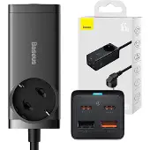Baseus PSZM000901 power adapter/inverter Indoor 65 W Black