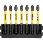 DeWalt 7PC 57MM PH2 BAR FLEXTORQ