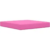 vidaXL Coussin de canapé d'extérieur 3 pcs Rose Polyester