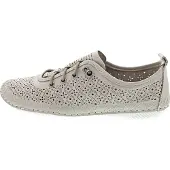 COSMOS COMFORT : chaussures de ville pour femmes, chaussures basses, pantoufles, couleur beige, style décontracté